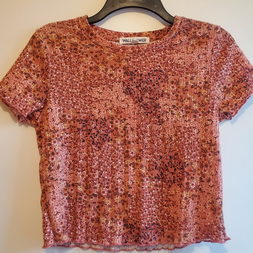 Wallflower Floral Babytee Size M